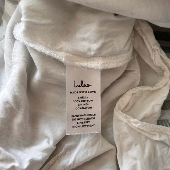 Lulu's White and Green Off-Shoulder Jumpsuit - Picture 13 of 14